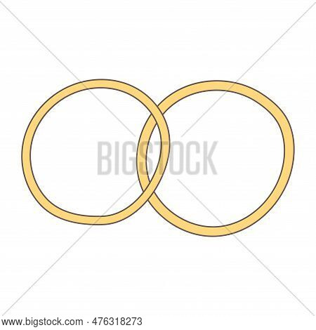 Wedding Rings Relationship Happiness Love Ceremony Gold