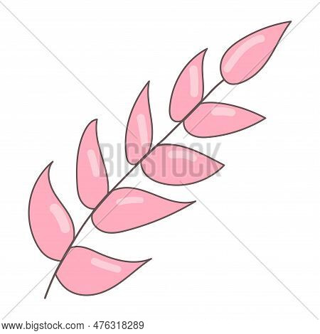 Branch Leaf Flower Tree Pink Plant Element
