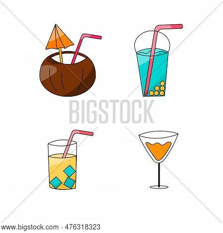 Cocktails Party Vacation Sea Alcohol Non Alcoholic