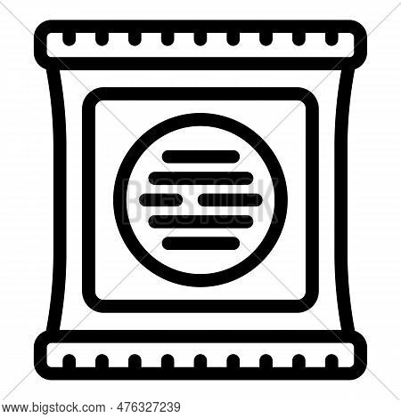 Cook Seal Icon Outline Vector. Food Package. Product Sealer