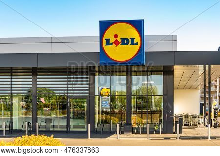Bedzin, Poland - 14.05. 2023 - Lidl Store In Bedzin