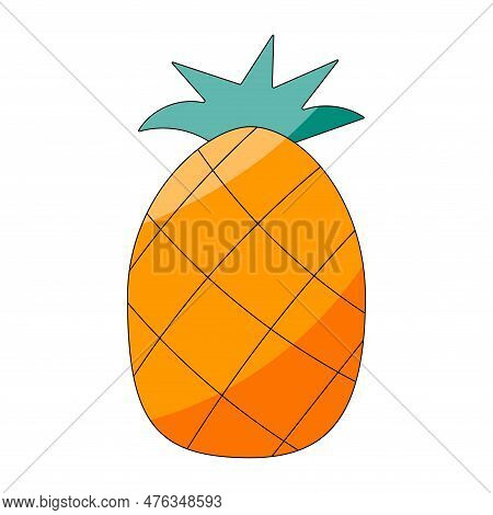 Fruit Summer Element Pineapple Tasty Bright Warm