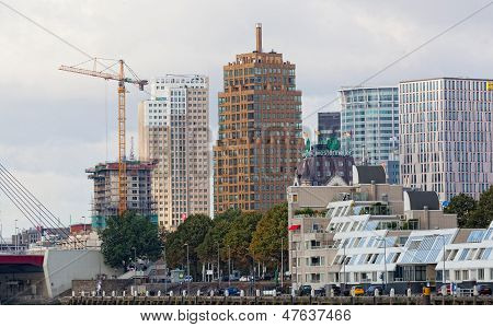 Výhled na město Rotterdam Nideranda