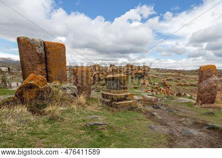 Hayravank Monastery On Coast Of Sevan Lake In Armenia