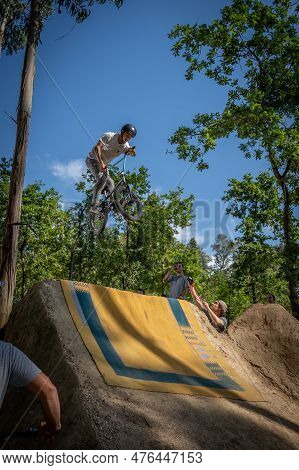 Sao Mamede De Infesta, Portugal - May 14 2023: Raymond Hazar During The Shroom Trails Jam 2023 On Ma