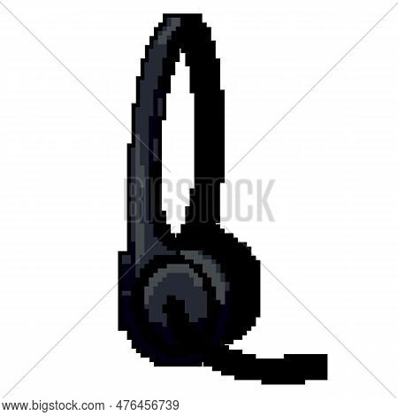 Sound Headphones Color Icon Vector. Sound Headphones Sign. Isolated Symbol Illustration