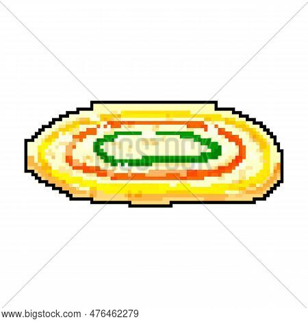Fluffy Carpet Floor Rug Color Icon Vector. Fluffy Carpet Floor Rug Sign. Isolated Symbol Illustratio
