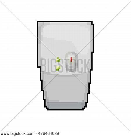 Outlet Smar Plug Game Pixel Art Retro Vector. Bit Outlet Smar Plug. Old Vintage Illustration