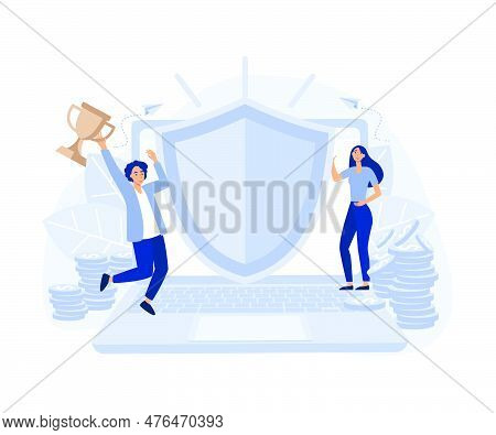 Unconquerable Bank Program, Insuring Safety Clients Money,  Protecting Purse, Golden Coins And Elect
