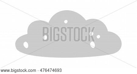 Flat Vector Silhouette Illustration Of