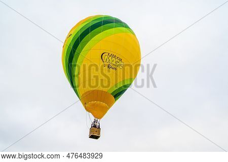 Igualada, Barcelona, July 07 De 2022. 26th European Balloons Festival. Concentration Of Hot Air Ball
