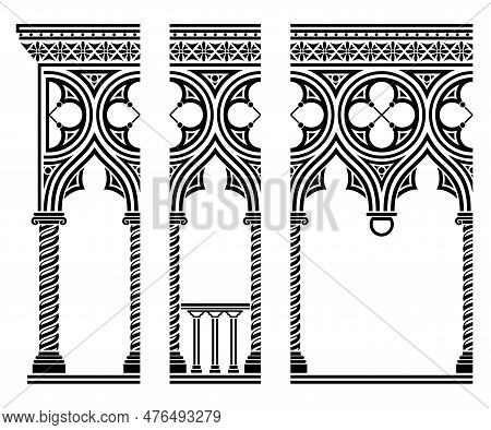 Seamless Texture Of Venetian Gothic Arches Gallery