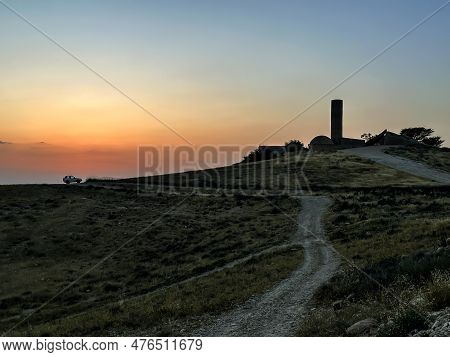 Beer Sheva, Israel - May 06, 2023: Monument In The Memory Of The Members Of The Palmach Negev Brigad