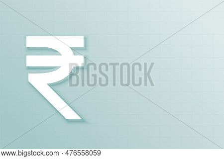 Indian Money Rupee Symbol Banner Ideal Currency For E-commerce Design Vector
