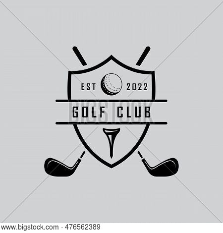 Golf Logo And Vector With Slogan Template