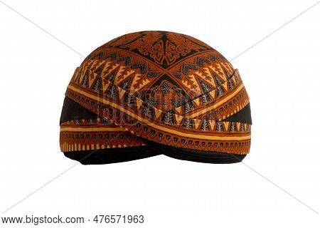 Javanese Traditional Hat Or Commonly Called Blangkon In Indonesia. Most Have 