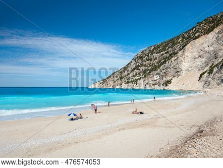 Myrtos Beach, Kefalonia, Greece