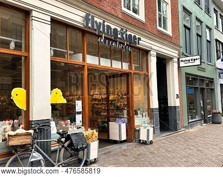 The Hague, Netherlands - March 21 2022: A Store Front With Logo Of The Danish Interior Design Store 