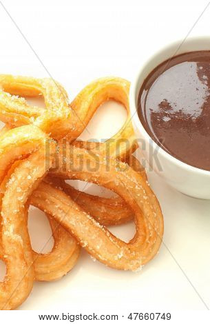 Churros With Chocolate