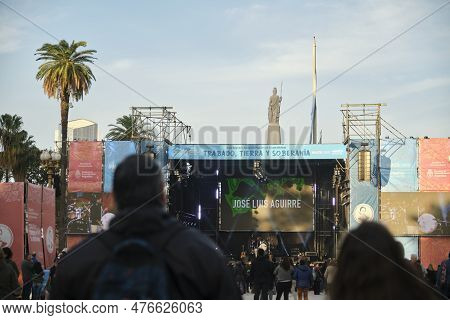 Buenos Aires, Argentina, May 20, 2023: Expo Fair Of Popular Economy And Cooperativism, Event To Prom