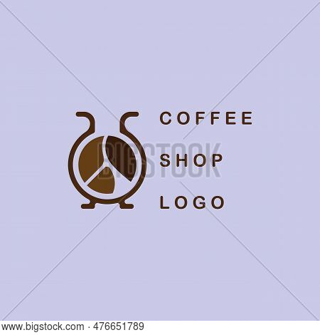 Logo Coffee Lab Shop Hipster Retro Vintage Logo Badges Vector Minimalist Illustration Design