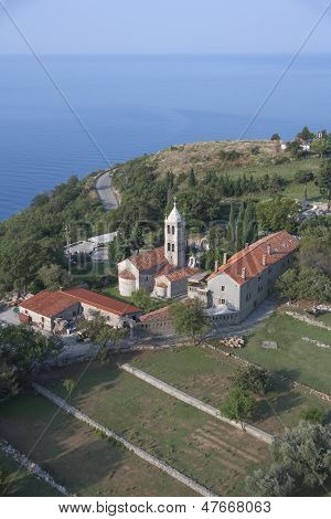 The monastery Rezevici Montenegro