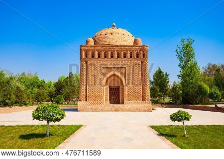 The Samanid Mausoleum, Built In The 10th Century Is Located In Bukhara City, Uzbekistan