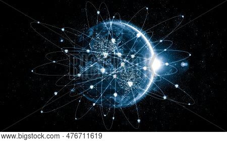 Cyber Security Technology And Online Data Protection In Innovative Perception . Concept Of Technolog