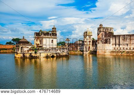 Maharani Shri Padmini Palace In Chittor Fort In Chittorgarh City, Rajasthan State Of India
