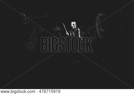 Royal Oak, Michigan -usa - May 16, 2023: Avatar Performing At The Royal Oak Music Theater With Guest