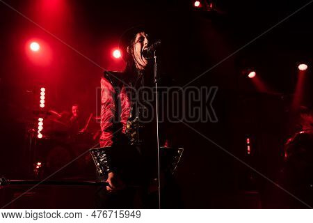 Royal Oak, Michigan -usa - May 16, 2023: Avatar Performing At The Royal Oak Music Theater With Guest