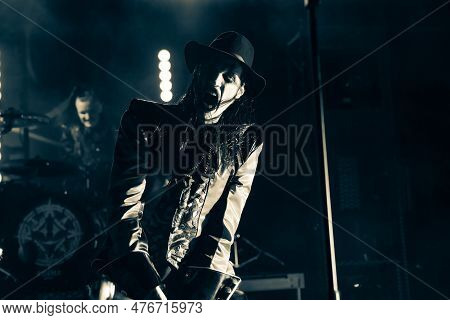 Royal Oak, Michigan -usa - May 16, 2023: Avatar Performing At The Royal Oak Music Theater With Guest