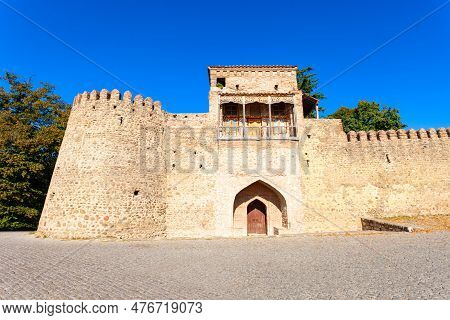 Batonis Tsikhe Fortress In Telavi. Telavi Is The Main City Of Kakheti Province In Georgia.