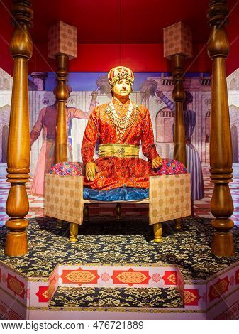 Ajmer, India - September 25, 2019: Ajmer Fort Government Museum In The Centre Of Ajmer City In Rajas
