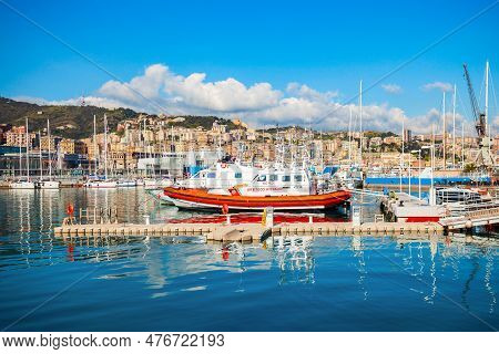 Genoa, Italy - April 08, 2019: The City Of Children And Young Or La Citta Dei Bambini E Dei Ragazzi 