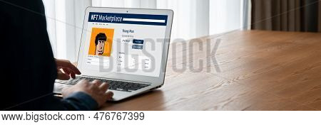 Online Payment Platform For Modish Money Transfer On The Internet Netowrk