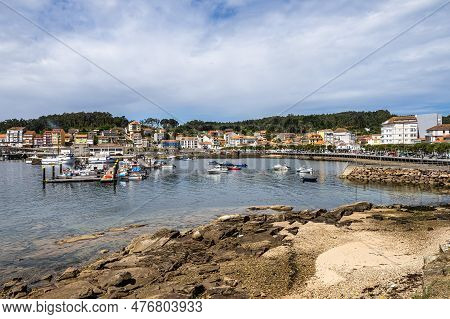 The Fishermen Village Of Camarinas In Galicia, Spain, Europe