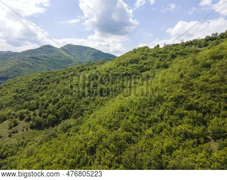 Aerial View Of Iskar River Gorge Near Village Of Ochindol, Bulgaria