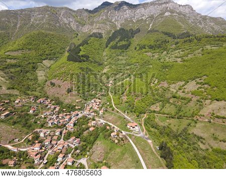 Aerial View Of Iskar River Gorge Near Village Of Ochindol, Bulgaria