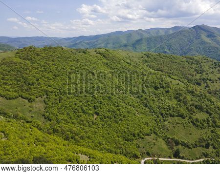 Aerial View Of Iskar River Gorge Near Village Of Ochindol, Bulgaria