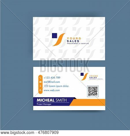Logistics Business Card Template Vector Design