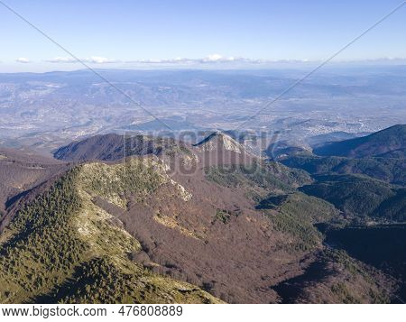 Aerial View Of Pirin Mountain Near Orelyak Peak, Bulgaria