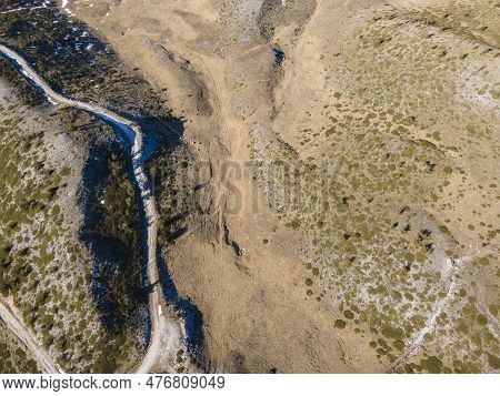 Aerial View Of Pirin Mountain Near Orelyak Peak, Bulgaria