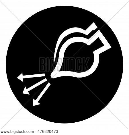 Start Air Supply In Launch Sequence Symbol Sign, Vector Illustration, Isolate On White Background La
