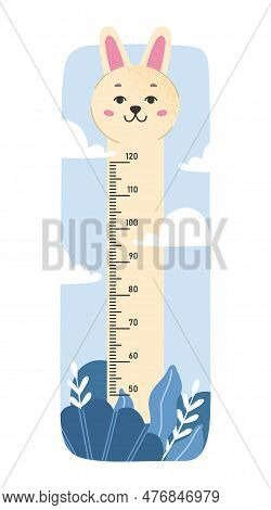 Kids Height Rabbit Vector & Photo (Free Trial) | Bigstock