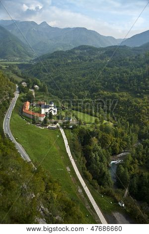 Orthodox monastery Moraca