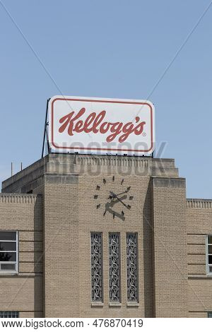 Cincinnati - Circa May 2023: Kellogg Company Snack Division. Kellogg's Will Spin Off The Snack Busin