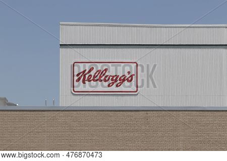 Cincinnati - Circa May 2023: Kellogg Company Snack Division. Kellogg's Will Spin Off The Snack Busin