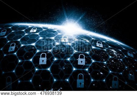 Cyber Security Technology And Online Data Protection In Innovative Perception . Concept Of Technolog