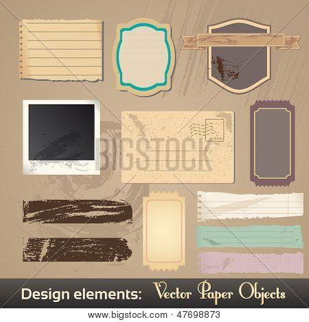 Vector Vintage tarrat